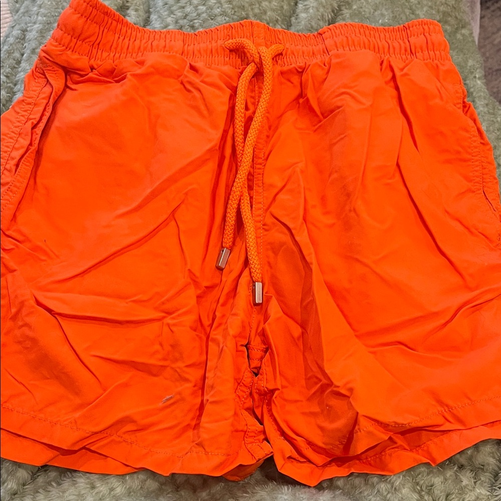 Vilebrequin Vibrant Orange Swim Shorts